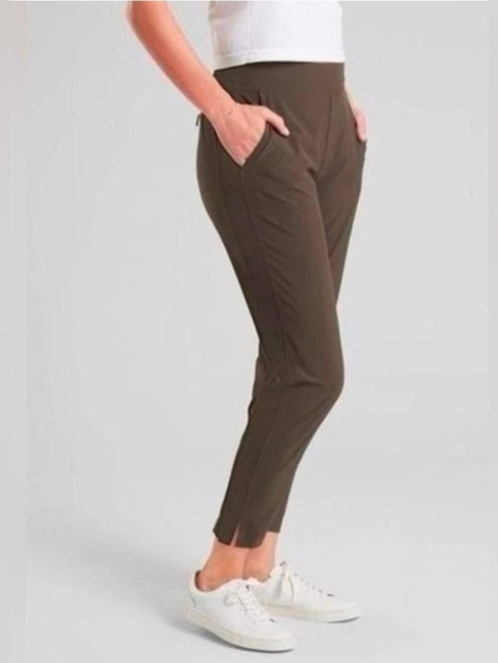 ❤️ ATHLETA BROOKLYN MID-RISE ANKLE PANTS, 6 (28)